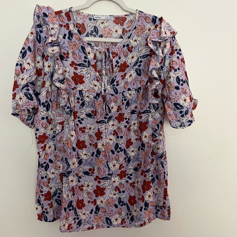 Lefties floral blouse